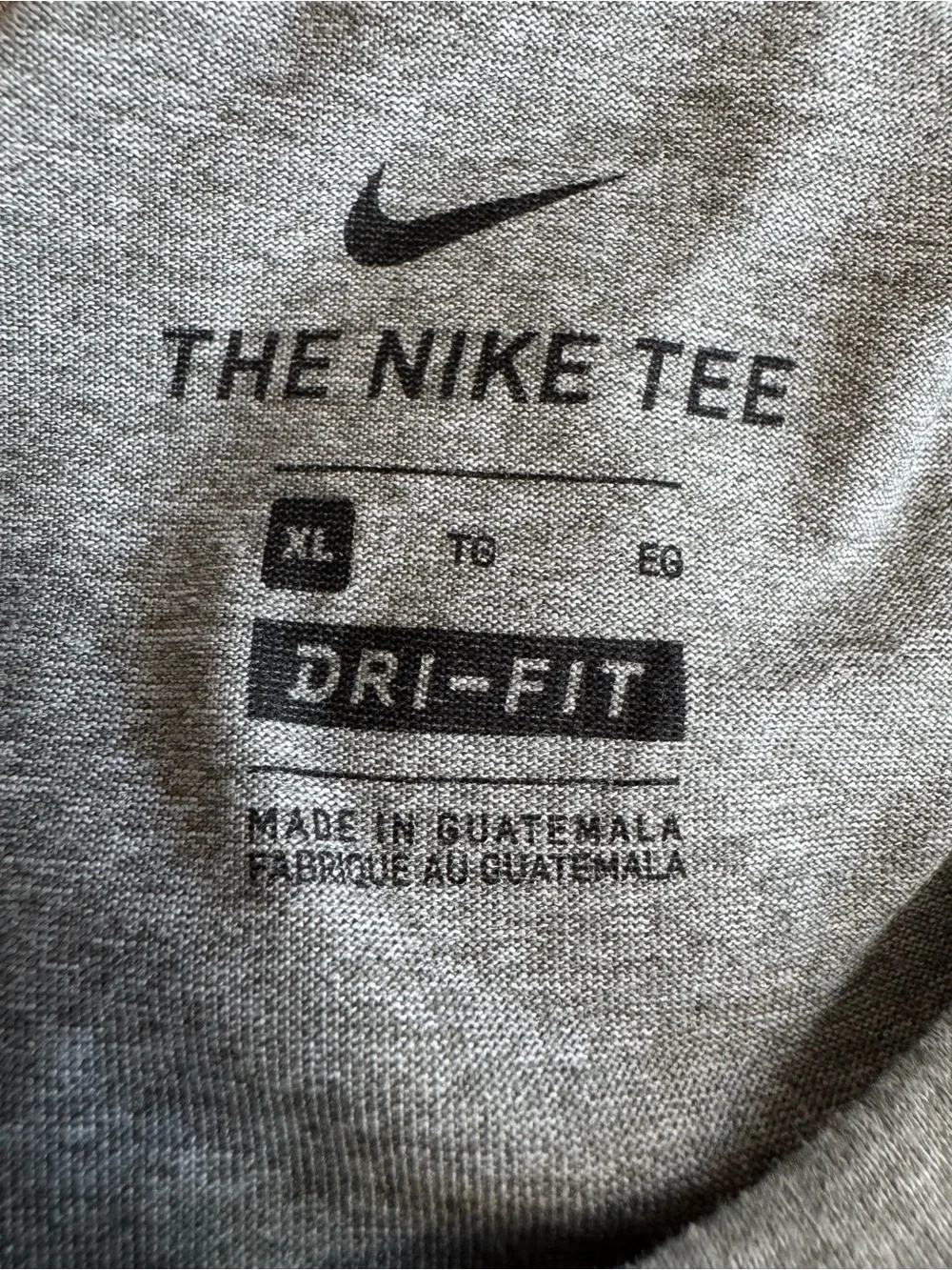 Nike Brew Crew Gray T-Shirt with Yellow & Navy Brewers Logo